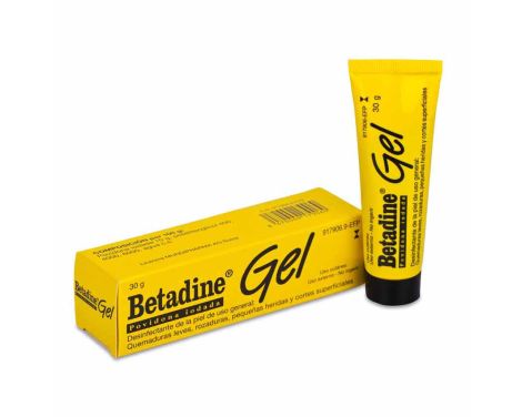Betadine 100mg/g Gel Cutáneo 30g