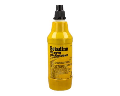 Betadine 100mg/ml Solución Cutánea 1 Frasco 500ml