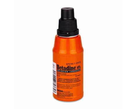 Betadine Jabonoso 40mg/ml Solución Cutánea 125ml