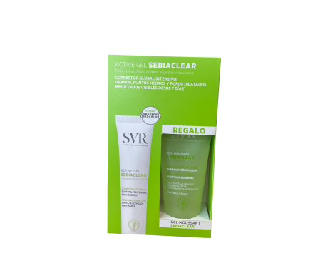 SVR Sebiaclear Active Gel 40ml + Gel Moussant 55ml