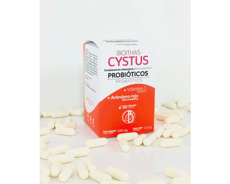 Para qué sirve Bioithas Cystus Probióticos 30 cápsulas
