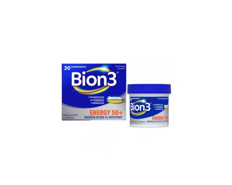 Bion3 Energy 50+ 30 Comprimidos