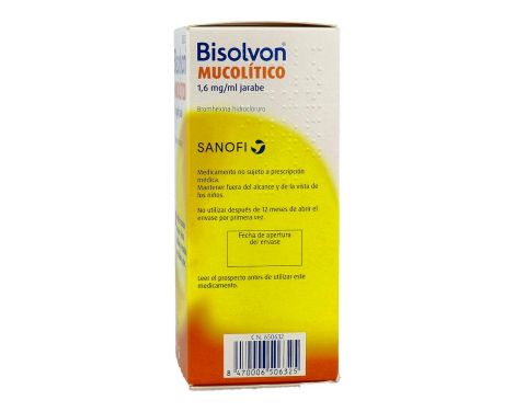 Comprar Bisolvon Mucolítico 1,6 ml/ml Jarabe 200ml
