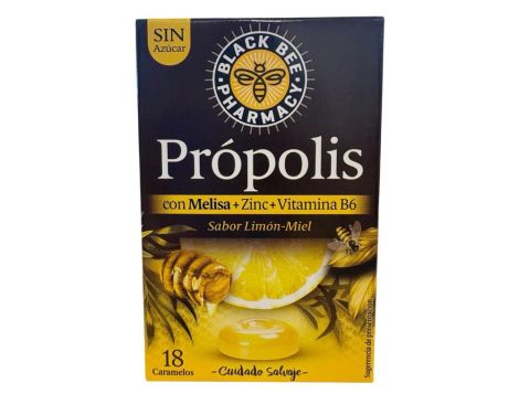 Black Bee Pharmacy Caramelos Própolis sabor Limón Miel