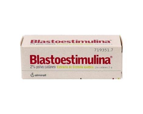 Blastoestimulina 20mg/g Polvo Cutáneo 5g