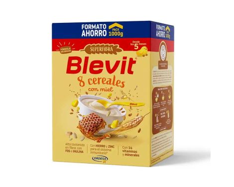 Blevit Superfibra 8 Cereales con Miel 1000g