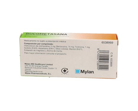 Comprar Bucometasana 30 Comprimidos Para Chupar