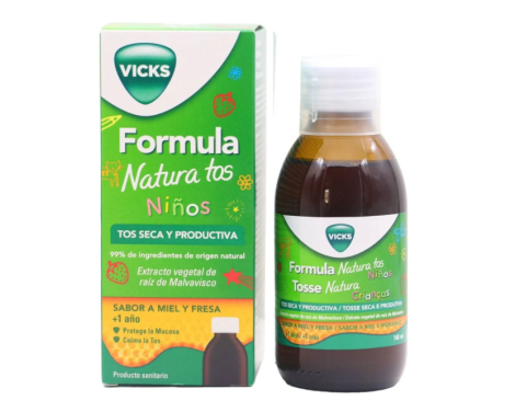 Vicks Fórmula Natura Tos Niños  140ml