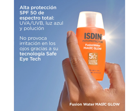 Isdin Fusion Water Magic Glow SPF50  50ml sin receta