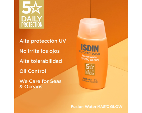 Comprar Isdin Fusion Water Magic Glow SPF50  50ml
