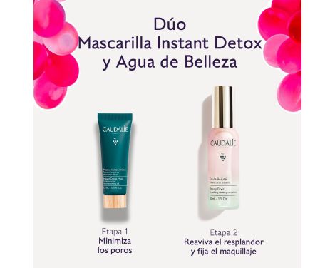 Comprar Caudalie Cofre Dúo Agua de Belleza 30ml+Mascarilla Detox 15 ml