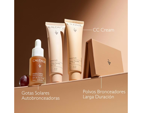 Beneficios de Caudalie Vinocrush Polvos Bronceadores de Larga Duración 8,5g