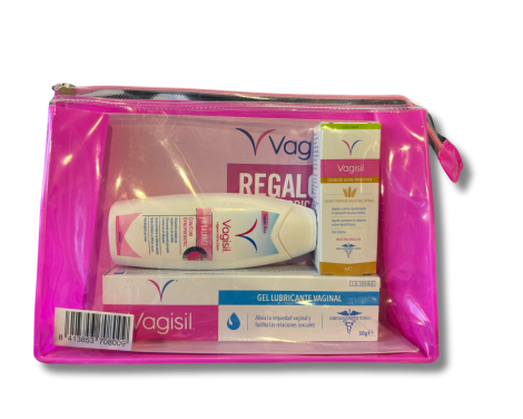 Vagisil Neceser Gel Lubricante + Gel Higiene Íntima + Crema de Avena 