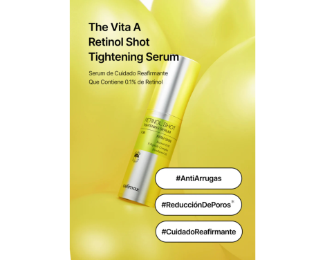 Cómo usar Celimax Retinol Shot Tightening Sérum 30ml