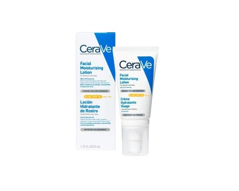 CeraVe Loción Hidratante de Rostro SPF30 52ml