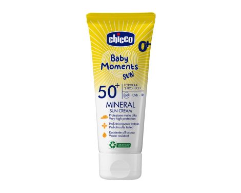 Chicco Baby Moments Sun Crema Mineral SPF 50+ 75 ml