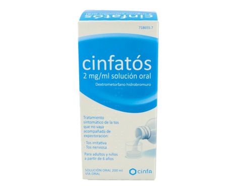Cinfatos 2mg/ml Solución Oral 1 Frasco 200ml 