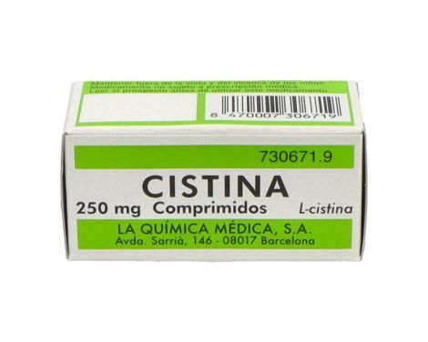 Cistina 250mg 40 Comprimidos