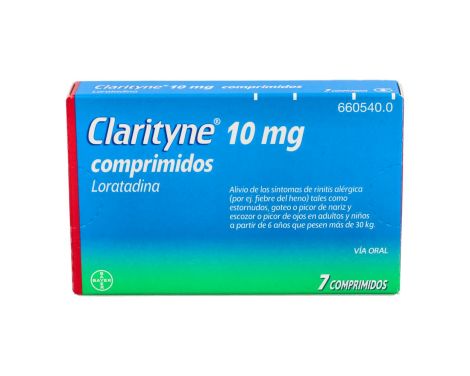 Clarityne 10ml 7 Comprimidos