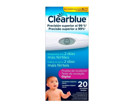 Clearblue Test Ovulación Digital 20 Tiras