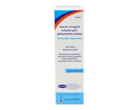 Clorxil 10ml/ml Solución Para Pulverización Cutánea 50ml
