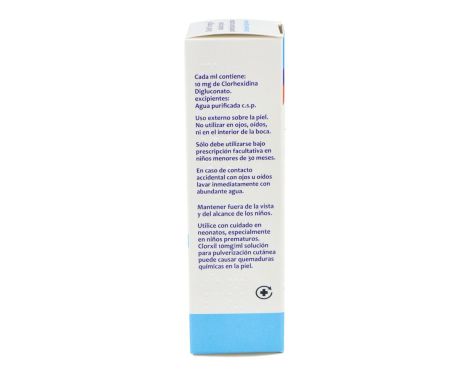 Comprar Clorxil 10ml/ml Solución Para Pulverización Cutánea 50ml