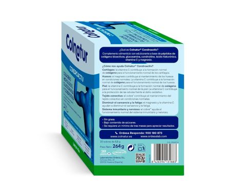 Colnatur Condroactiv sabor Piña 30 sobres sin receta