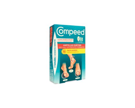 Compeed Ampollas Hidrocoloide Pack Ahorro 10 uds