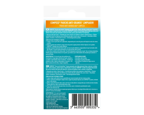 Comprar Compeed Parche Antigranos Limpiador 7 uds