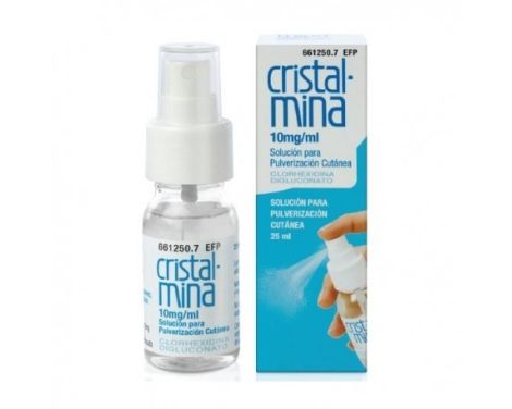 Cristalmina 10mg/ml Solución Cutánea 25 ml