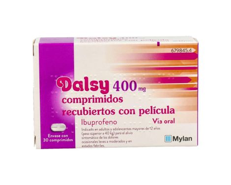 Dalsydol 400ml 30 Comprimidos Recubiertos