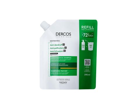 Dercos Champú Anticaspa De Cabello Seco 500ml