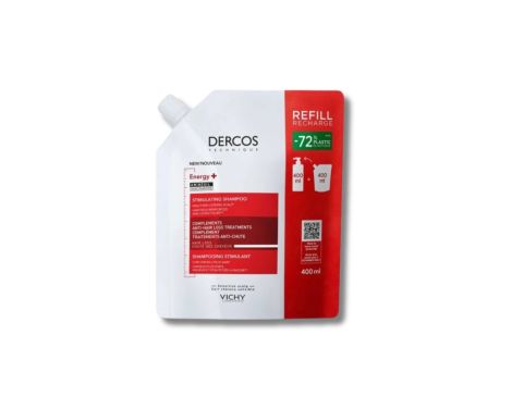 Dercos Champú Estimulante Refill 400ml 