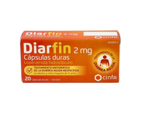 Diarfin 2 ml 20 Cápsulas