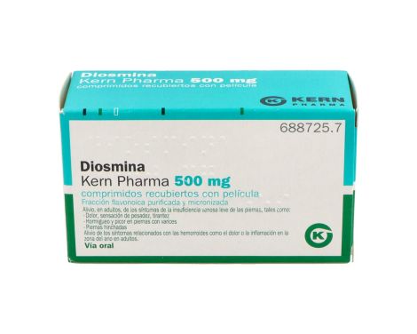 Diosmina Kern Pharma 500ml 60 Comprimidos Recubiertos