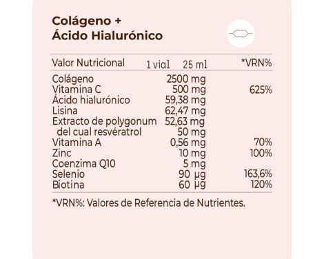 Kobho Colágeno + Ácido Hialurónico 20 Viales sin receta