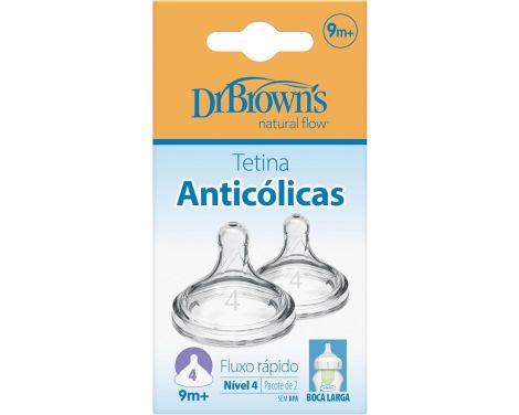 Dr-Brown´S-Tetina-Nivel-4-9m-Standard-2-unidades-0