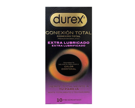 Durex Conexión Total Extra Lubricado 10 Uds