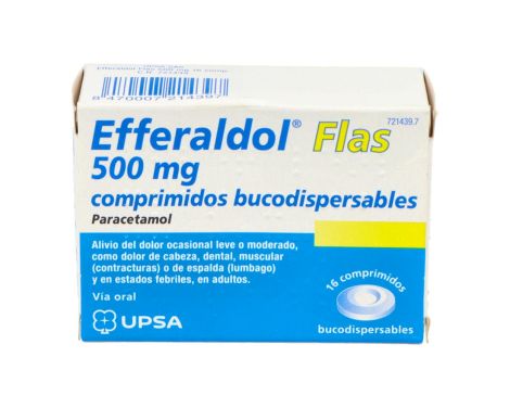 Efferaldol Flas 500mg 16 Comprimidos Bucodispersables