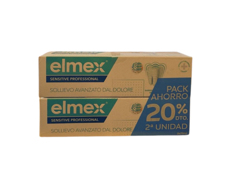 Elmex Sensitive Pack 2ª ud 20% 