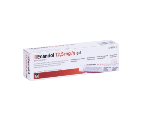 Enandol 12,5mg Gel Cutáneo 1 Tubo 60g