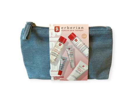 Erborian Neceser Clair (Aceite 30ml, Gel 30ml, Centella Crema 20ml, CC Cream 5ml y CC Eye3ml)