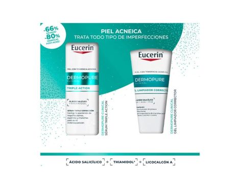 Eucerin Cofre DermoPure Oil Control Pieles Tendencia Acneica