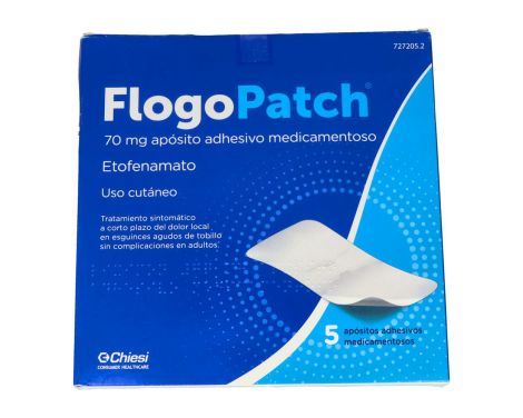 Flogopatch 70mg 5 Apósitos Adhesivos Medicamentosos