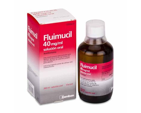 Fluimucil 40mg/ml Solución Oral 200ml