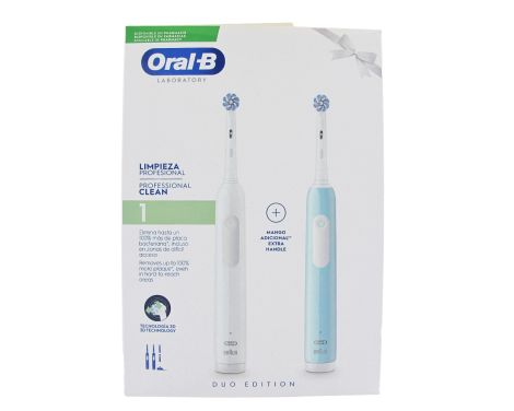 Oral B Cepillo Eléctrico Limpieza Profesional 1 Dos Cepillos