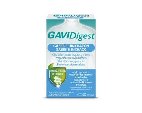 Gavidigest Gases e Hinchazón 30 Cápsulas 