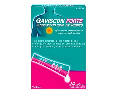 Gaviscon Forte Suspensión Oral 10ml 24 sobres