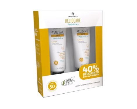 Heliocare Pediatrics  Loción SPF50 Duplo 40% dto 2ª Unidad