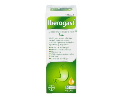Iberogast Gotas Orales En Solución 1 Frasco 20ml